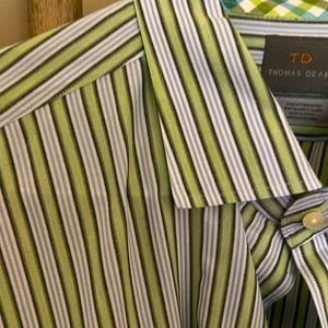 Thomas Dean XXL dress shirt in great condition, from none smoking home.